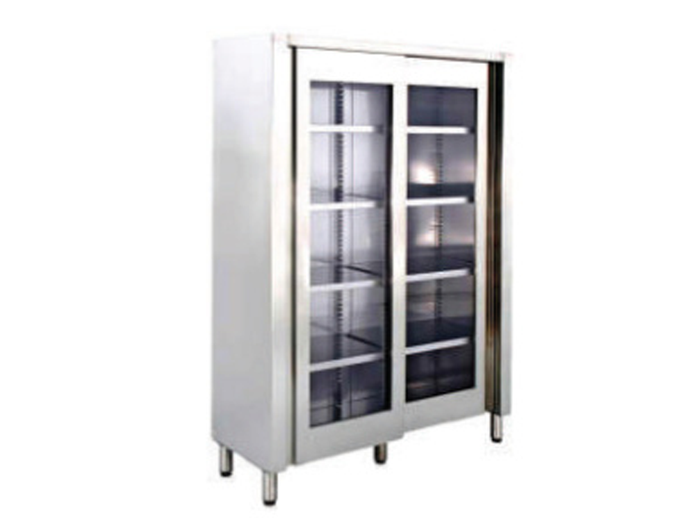 Upright Cabinet with Glass Door
